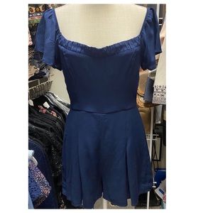 Trixxi Navy Romper